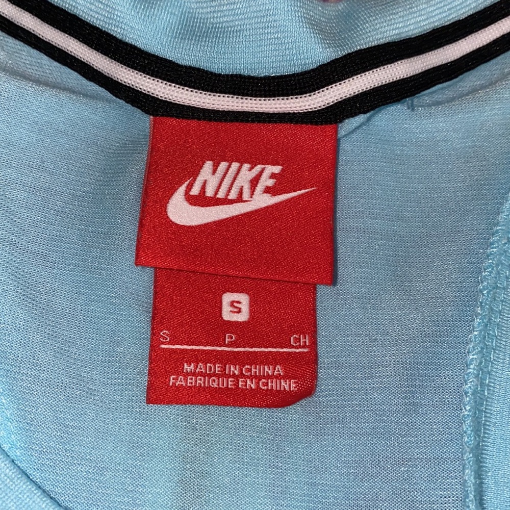Light Blue Nike Razorback Tank Top - Picture 4 of 4